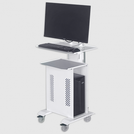 Мобильная консоль для работы с ПК для стоматологических клиник ITAKA PC Stand - Dservice