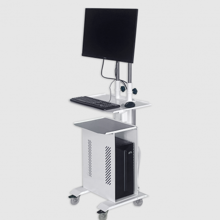 Мобильная консоль для работы с ПК для стоматологических клиник ITAKA PC Stand - Dservice