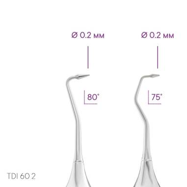 Инструмент для моделирования (конический для бугров) TYPE 2 - TDI 60 2 - Meddins