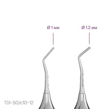 Штопфер двосторонній (циліндричний) TYPE 4 - TDI-50/c10-12 - Meddins