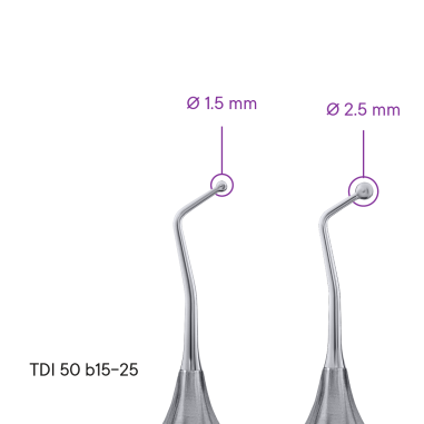 Плагер двосторонній (крапчастий) TYPE 1 - TDI 50 b15 - Meddins