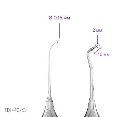 Hladítko pro modelování fisur TYPE 3 - TDI-40/t3 - Meddins