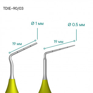 Dentální exkavátor micro TYPE 1 - DDIE-30s/s - Meddins 2