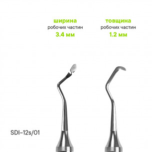 Chirurgická kyreta TYP 1 - SDI-12s/01 2