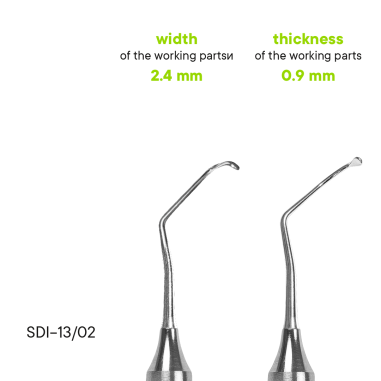 Nástroj pro sinus lift TYPE 2 - SDI-13/02 - 