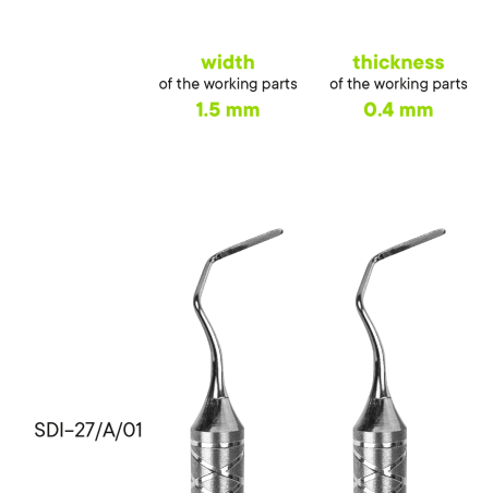 Нож пародонтологический Allen TYPE 1 - SDI-27/A/01 - Meddins