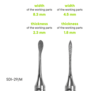 Raspatorium Molt - SDI-29/M - Meddins