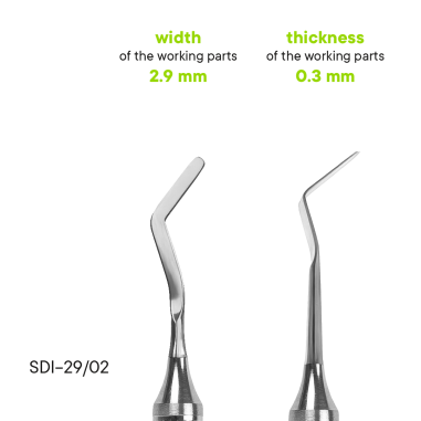 Raspatorium TYPE 2 - SDI-29/02 - Meddins