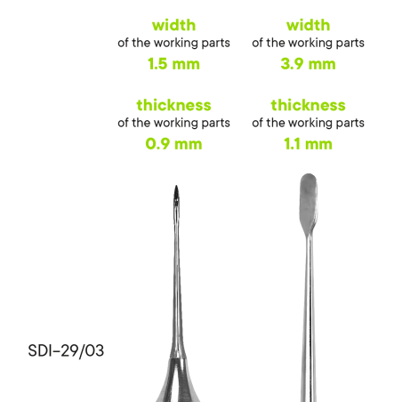 Raspatorium TYPE 3 - SDI-29/03 - Meddins
