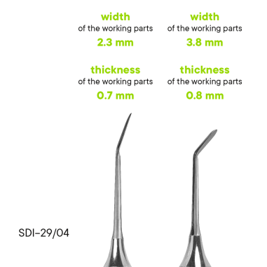 Raspatorium TYPE 4 - SDI-29/04 - Meddins