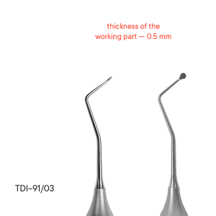 Dentální packer TYPE 1 - TDI-91/01 - Meddins 2