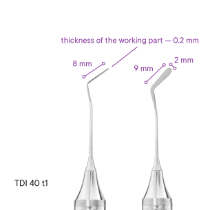 Oboustranný nástroj TYPE 3 (válcový) - TDI 50 c 18-25 - Meddins 2