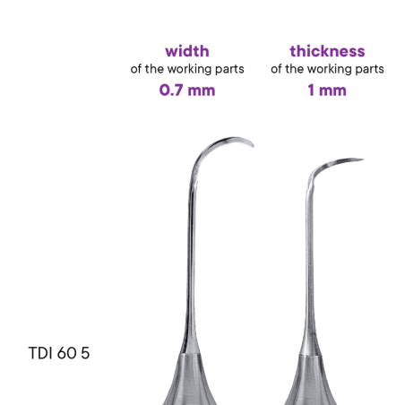 Інструмент для моделювання TYPE 5 - TDI-60/5 - Meddins